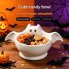 Halloween Bat Shape Storage Bowl Cute Home Decor Ornament Multifunctional Serving Dish Party Favors