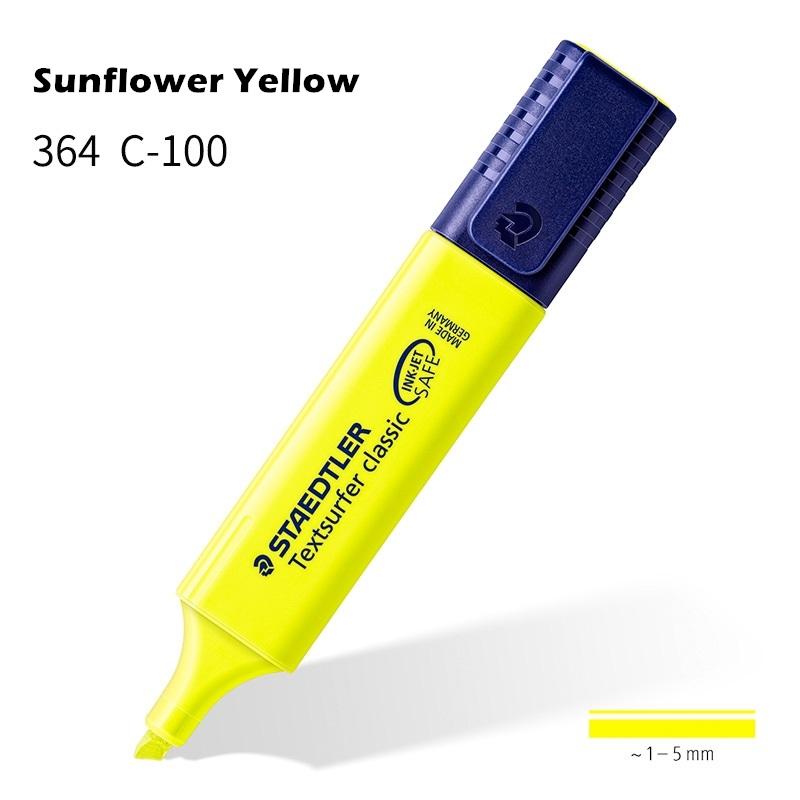 

1pcs STAEDTLER Pastel Color Highlighter Pen 1-5mm Line Vintage Marker Liner Highlighting Paper Fax Drawing Office School A6112