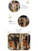 2026 Summer Women's Slimming Suit: Loose Top & Printed Nine-Point Pants Plus Size Two-Piece Set