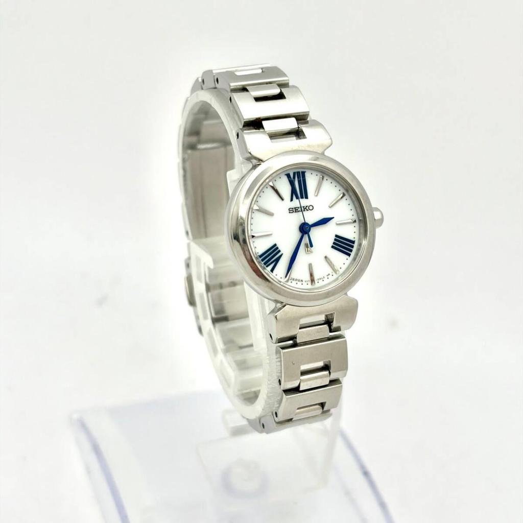 [Operation] SEIKO Lk Rukia Solar Ladies Watch Silver V117-0AG0 101534