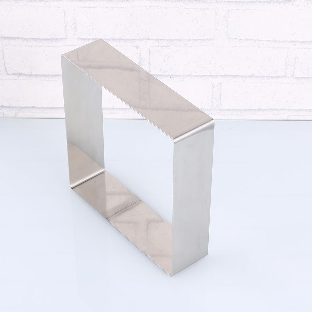 Mold Stainless Steel Cake Ring Baby Dessert Square Oval Cutters Baking
