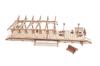 Ugears Railway Platform 70013 Wooden Toy 3D Solid Puzzle Platform;