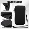 Mens Women Universal Shoulder Strap Neoprene Zipper Mobile Phone Bag Case For iPhone Samsung Xiaomi Smart phone Shockproof Pouch