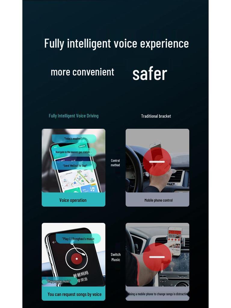 Automatic Wireless Charger Car Mount with Fast Charging