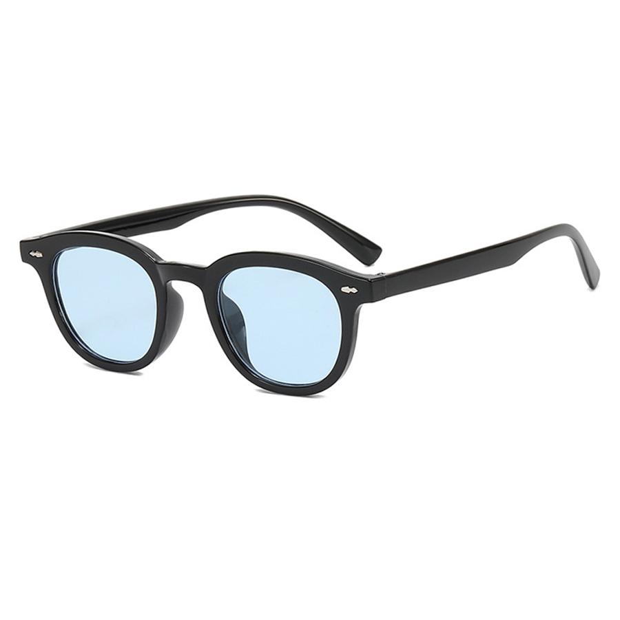 Classic Round Frame Retro Women Sunglasses Brand Design Rivets Decorate Men Sun Glassess Travel Drive Shades Uv400