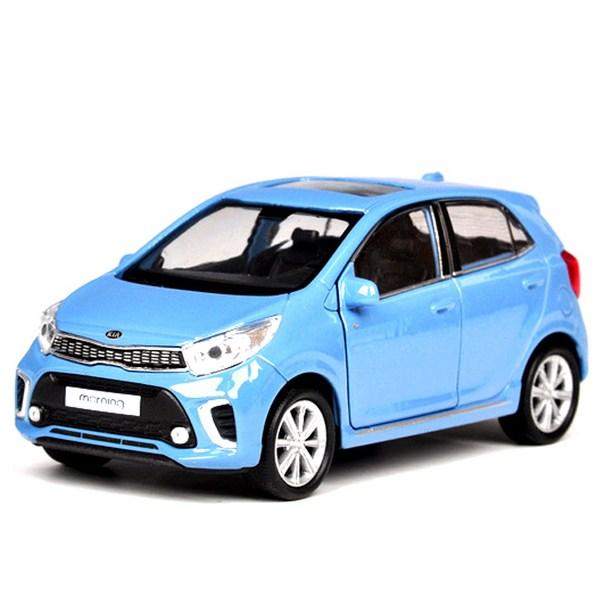 

Kia Collection All New Morning Dimast, корейская игрушка небесно-голубого цвета