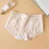 Japanese Sweet Sexy Comfortable Breathable Hollow Out Cotton Low Waist Lace Triangle Pants for Women