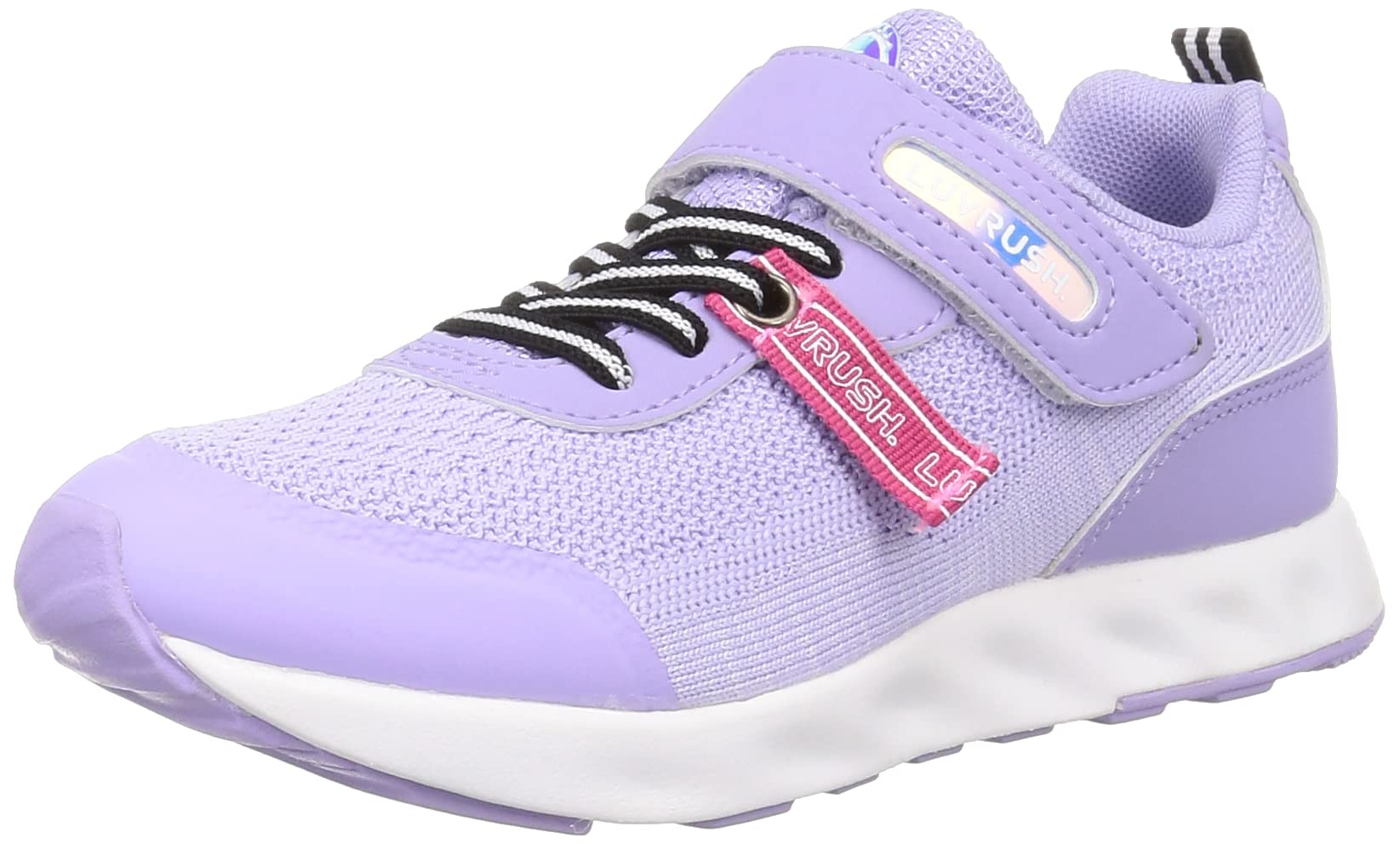 

Athletic Knit 2E [Superstar] Sneakers, Shoes, Magic, Girls, 19cm~24.5cm, 0.5cm Available, Kids, LV1106, Purple, 20.0 cm, фіолетовий