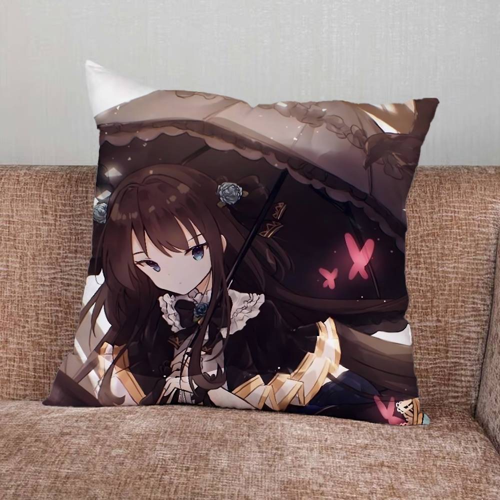 AArcaea Music TTairitsu Games Pillow Case Pillowcase Home Sofa Cushions Car Cushions Pillowcover Office Pillowshell Pillow