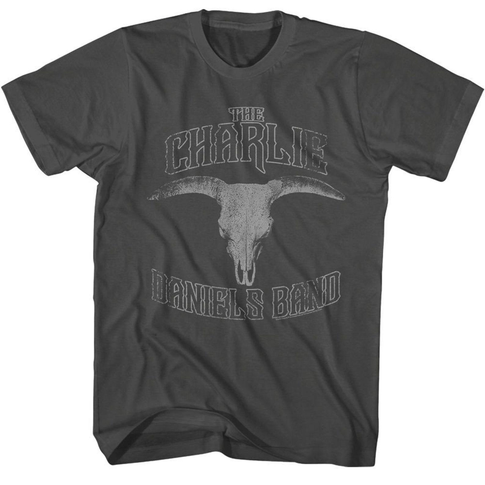 Charlie Daniels Band Bull Skull Smoke T-Shirt M