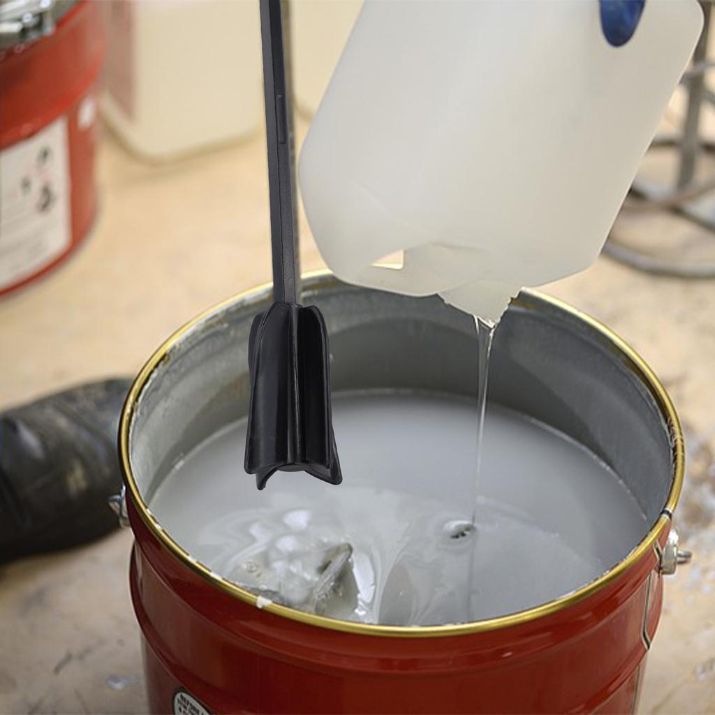1 Pcs Epoxy Mixer Paint Drill  Attachment  Paddle Consistency  Liquids Resin Head Stirrer Resin Head Mixer Accessories