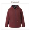 Women's Stylish Hooded Faux Wool Winter Jacket for Middle-Aged and Elderly