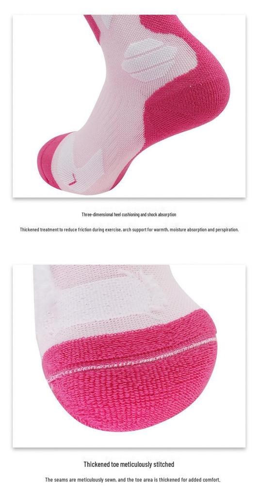 Men's & Women's Winter Warm Ski, Cycling, Mountaineering, Running, Hiking Compression Wool Socks