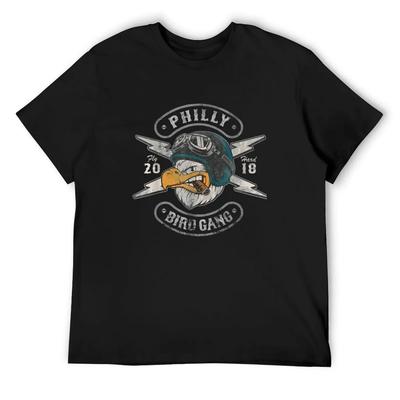 Bird Logo Eagle Vintage Distressed T-Shirt Cute Clothes Plus Size Clothes Cotton Graphic Tees T Shirts for Men Pack