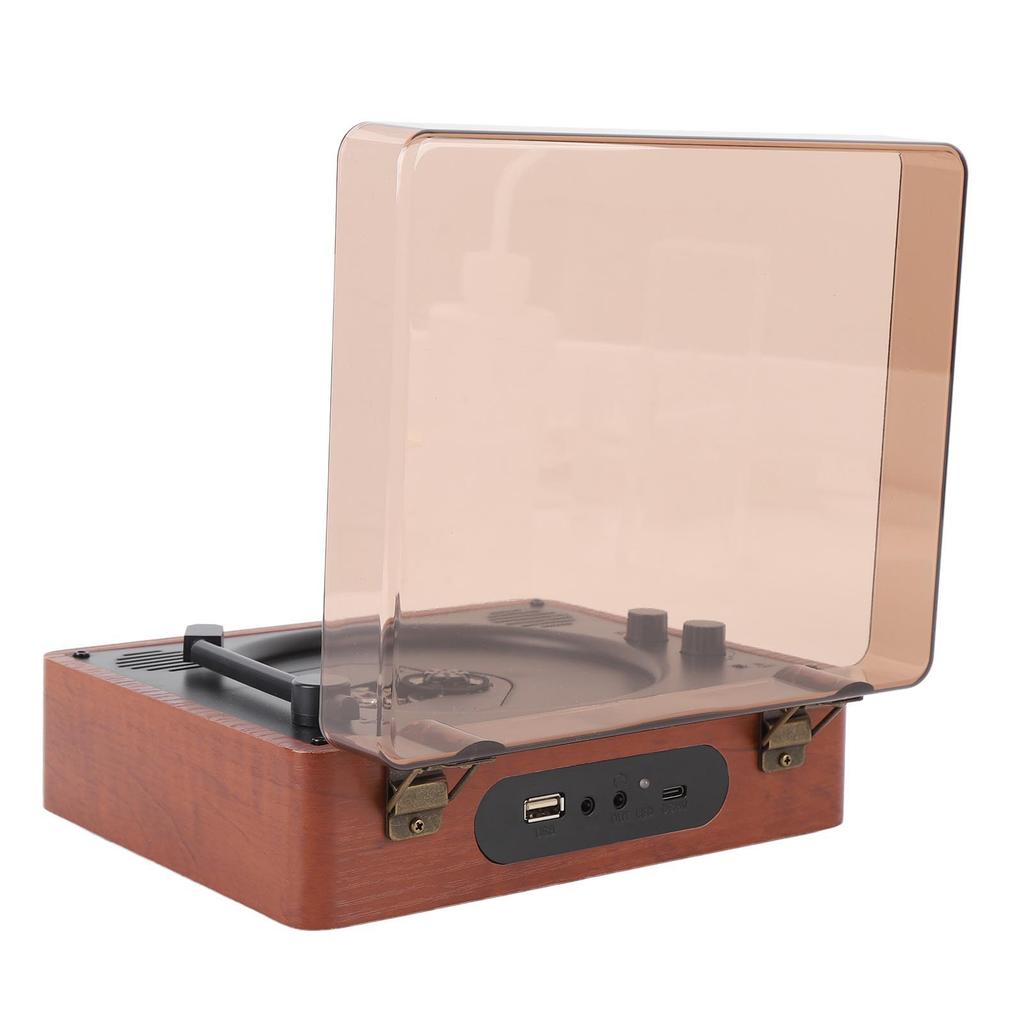 Retro CD Player with Bluetooth for Home Rechargeable Portable Desktop CD Player with Speakers Remote Control