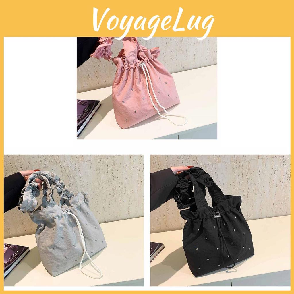 Minimalist Urban Tote Bag For Women Pu Canvas Simple Design Daily Use