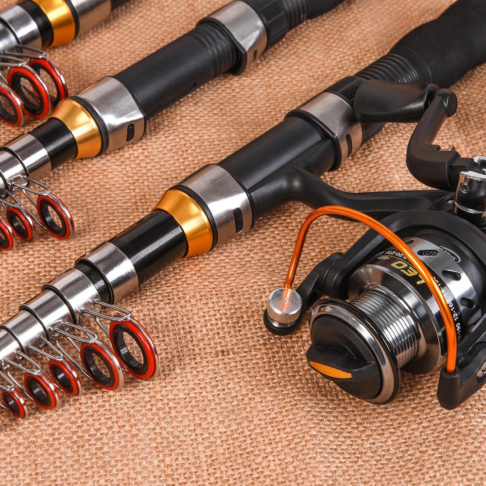 Ultra Short Mini Ice Fishing Rod Telescopic 1M-2.3M Telescopic Pocket Travel Pole for Lure Fish in Saltwater Freshwater Winter 260319