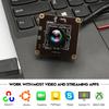 ELP 120FPS USB Camera 12MP 4K Golf Swing Camera with 25mm Narrow Field of View M12 for Industrial Raspberry Mac OS Module, High-Speed Lens, Computers,