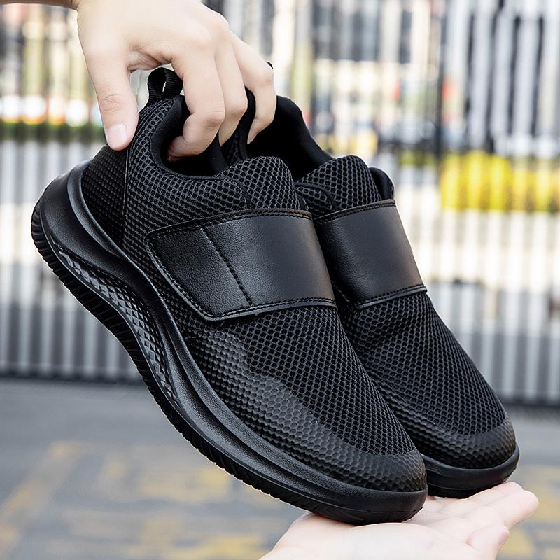 Scarpe Ortopediche da Uomo per Piedi Larghi Gonfi Camminata Casual Alluce Valgo Regolabili Morbide Comode Scarpe per Uomo Diabetico Taglia Grande