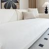 New Sofa Cushion, All-Season Non-Slip Seat Cushion Chenier Armrest Towel, Anti-Cat Scratch Sofa Cover Cover Cloth