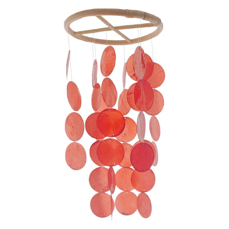 Κουδούνι ανέμου από κοχύλια Διακόσμηση Δωματίου Σκανδιναβικά Κρεμαστά Κουδούνια Τοίχου Σπίτι Γραφείο Παιδικό Δωμάτιο Διακόσμηση Βρεφικού Δωματίου