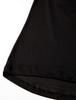 Kapelmuur Sleeveless Mesh Japan Size to Japanese size Underwear, PP100, Black, kpuw012, L/XL (equivalent L)