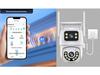 WiFi Outdoor Surveillance Camera with Night Vision and HD Binocular Smart Monitor
