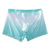 Soft Men Briefs Ultra-thin Mid Waist Ice Silk Summer Boxers
