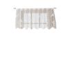 Finished Window Screen, White Flower Branch Short Curtain Semi-Blackout Window Screen Curtain