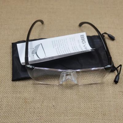 1.6X Glasses Type Magnifying Glass Reading Reading Newspaper Adjustable Front Connect Reading Glasses Portable Magnifier