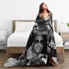 Latin Singer Romeo Santos Blanket Soft Warm Flannel Throw Blanket Bedspread for Bed Living room Picnic Travel Home Couch