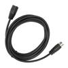 5 Pin MIDI Keyboard Extension Cable Stable DIN Male to Female Adapter Cable for Electronic Piano MIDI Guitar 9.8ft