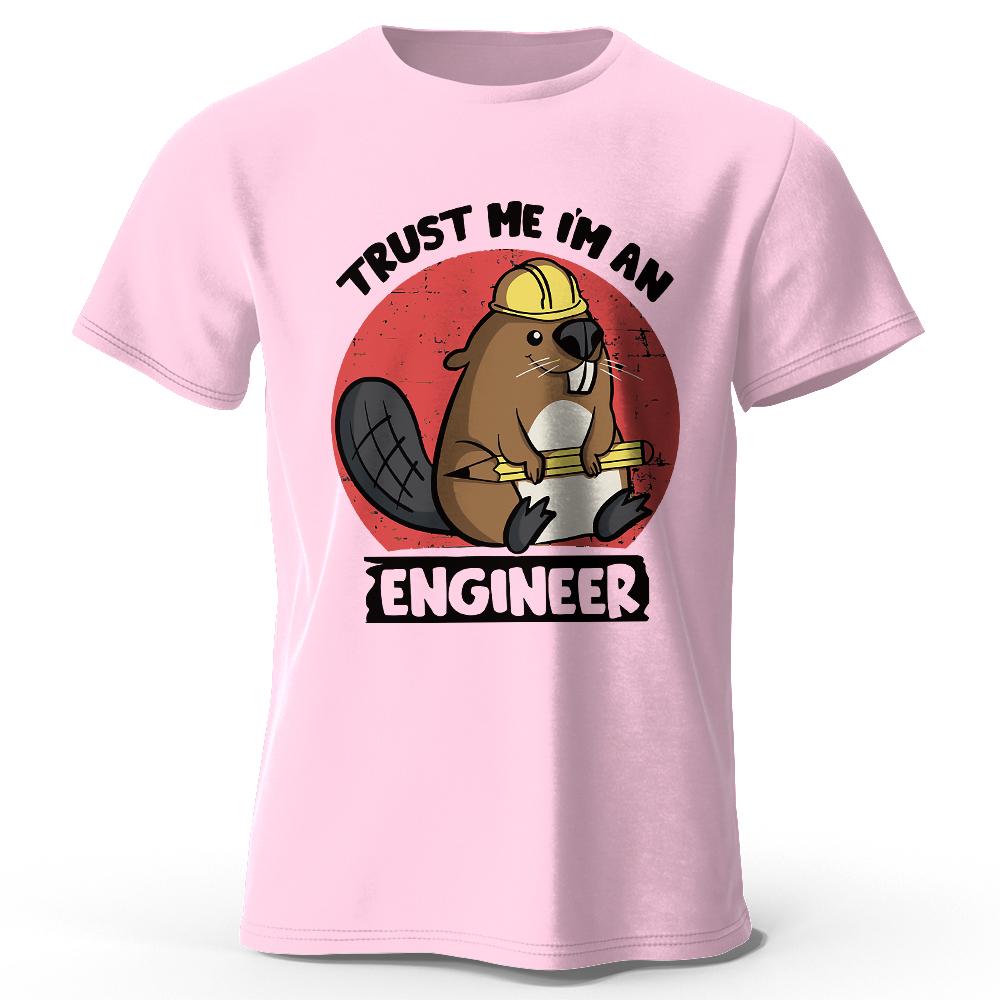Mens Trust Me Im An Engineer Printed TShirt 100 Cotton Oversized Profession Graphic Tees Women Summer Tops Geek Streetwear 2XL