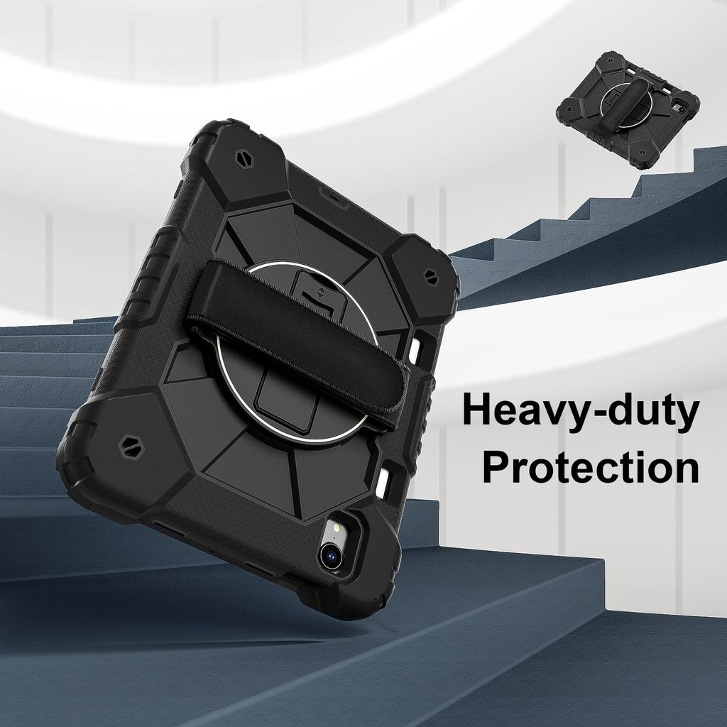 Proteção completa de 360 graus! Capa de tablet multifuncional para Apple iPad mini (2021),mini 6,mini (6),A2568 / iPad mini (2024),A2993, A2995