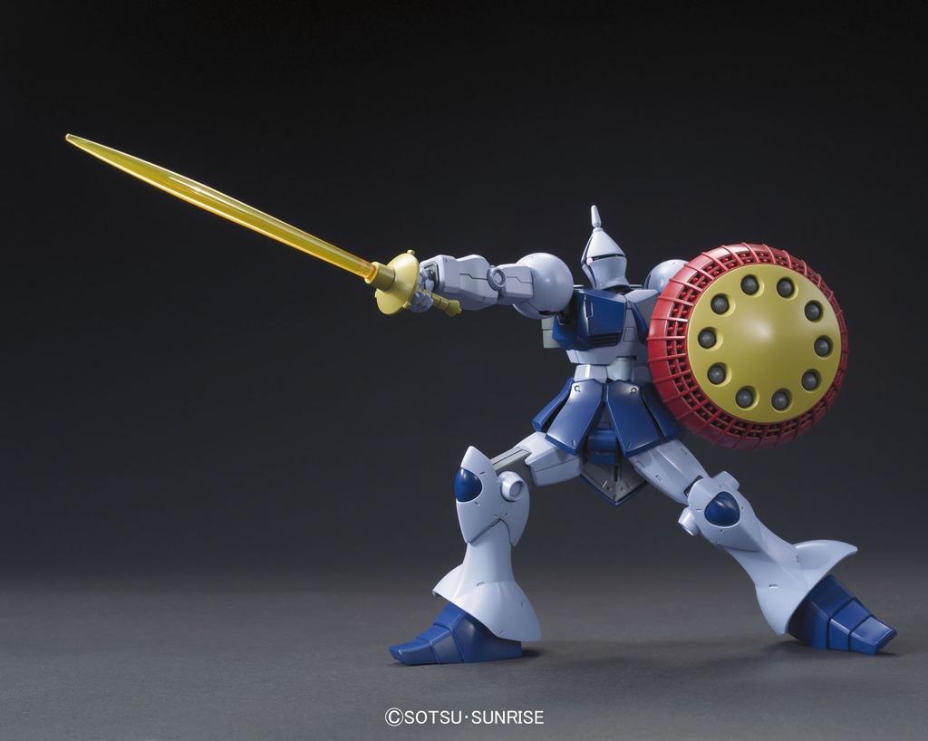 Gunpla HGUC 197 Mobile Suit Gundam Gyan Scale Plastic Model Kit 1/144 Pre-colored
