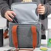 Lunch Box Thermal Bag Insulated Bag Large Capacity Picnics Bag Double Layers Lunch Bag Coolers Bag for Man