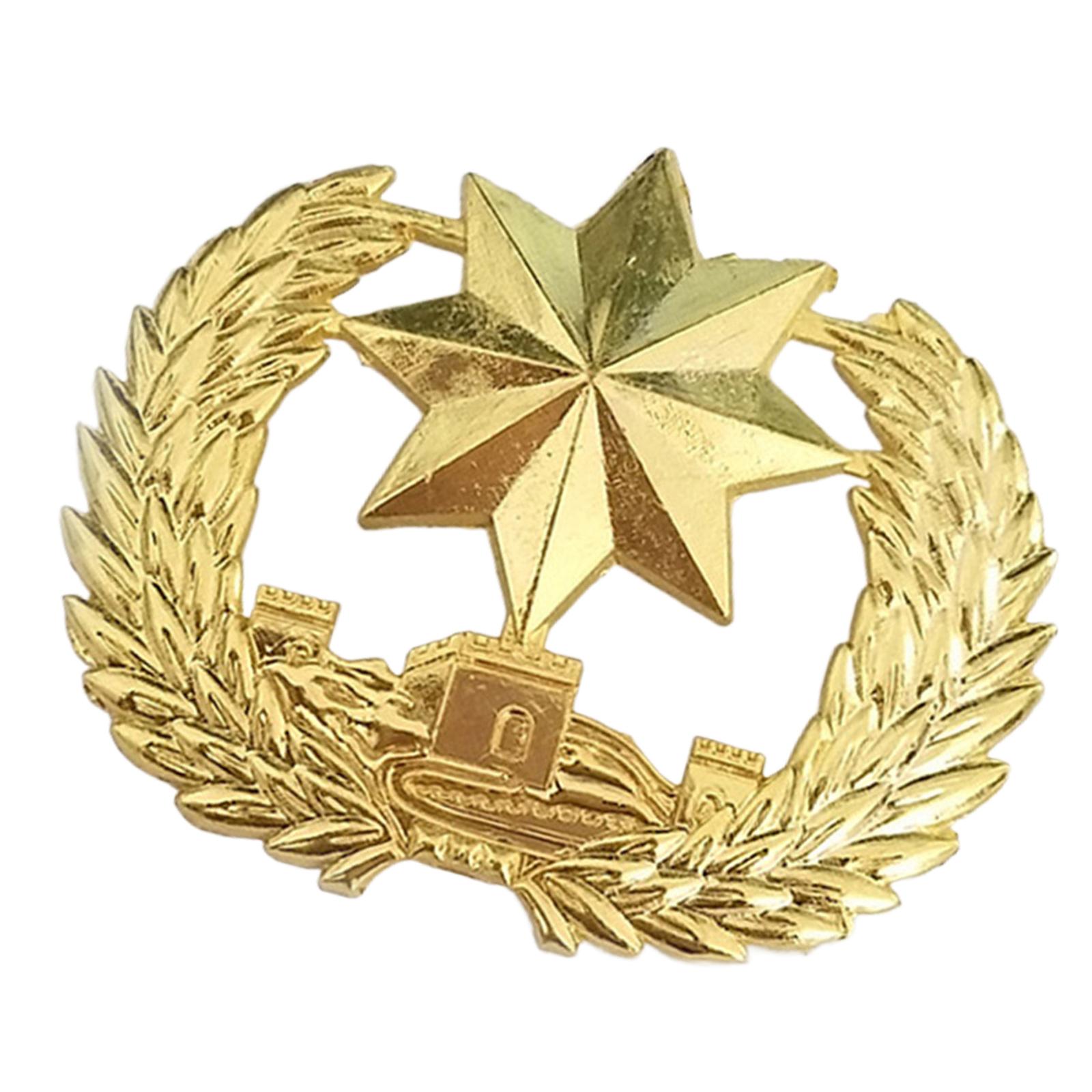 

Значок на шляпу охранника Сделай сам Аксессуары для шлема Строительная каска Значок-звезда Косплей Униформа Эмблема шлема Наборы для декора A