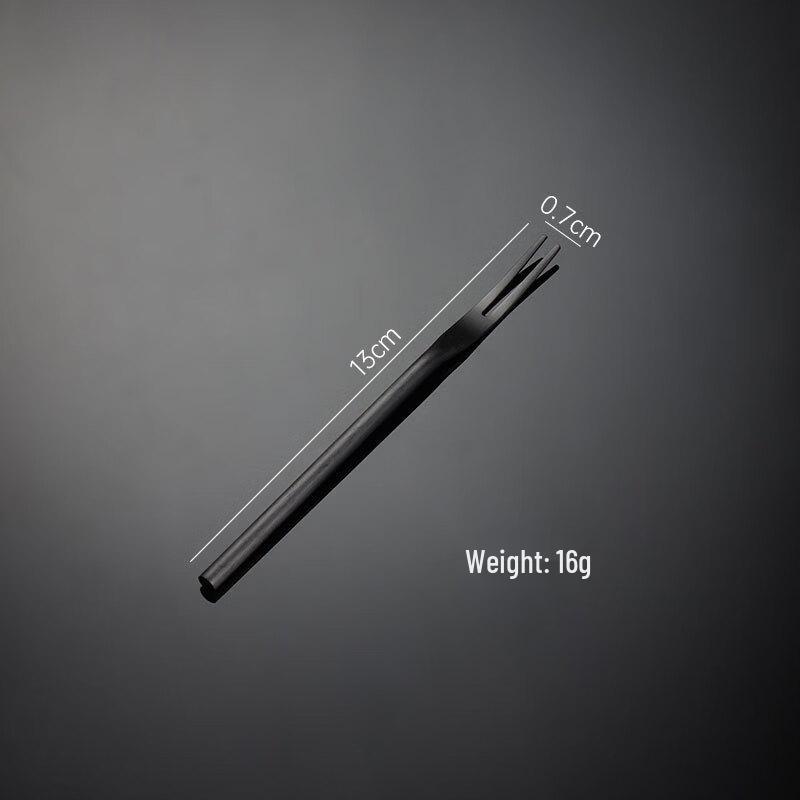 

Qianxing 304 Stainless Steel Japanese Style Dessert Forks, 10-Piece Set