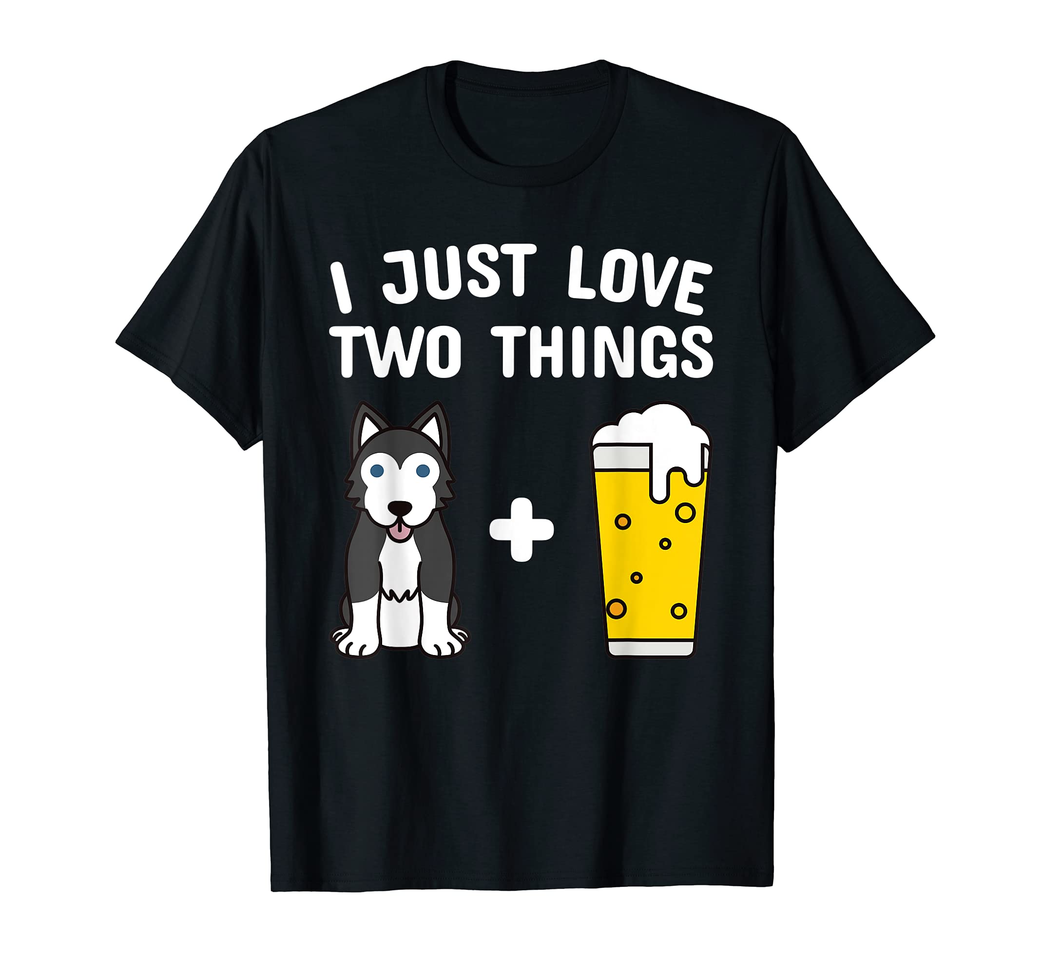 

Beer Siberian Husky T-shirt