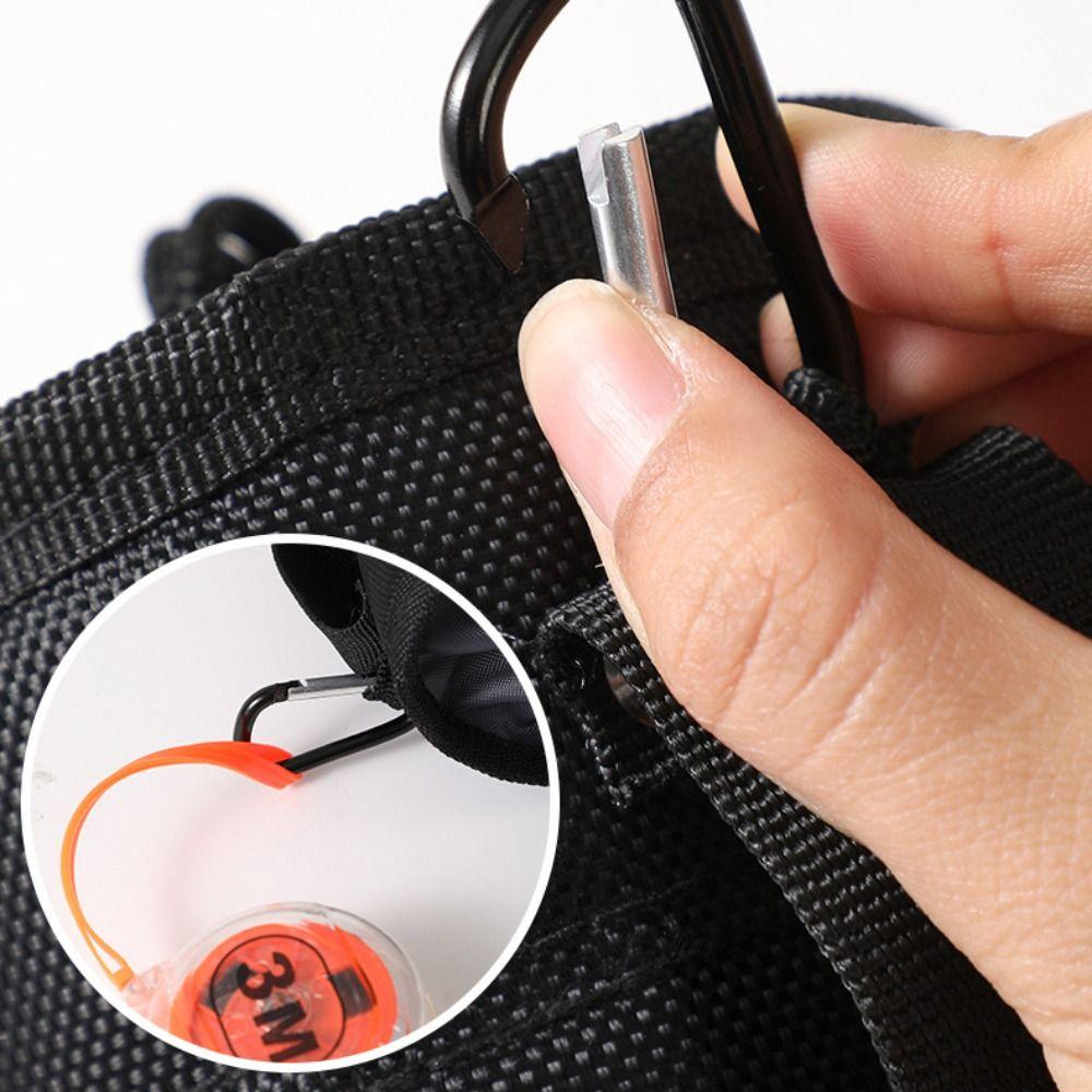 Anti-Fall Cylinder Screws Storage Bag Wear Resistant Tool Waist Bag Electrician