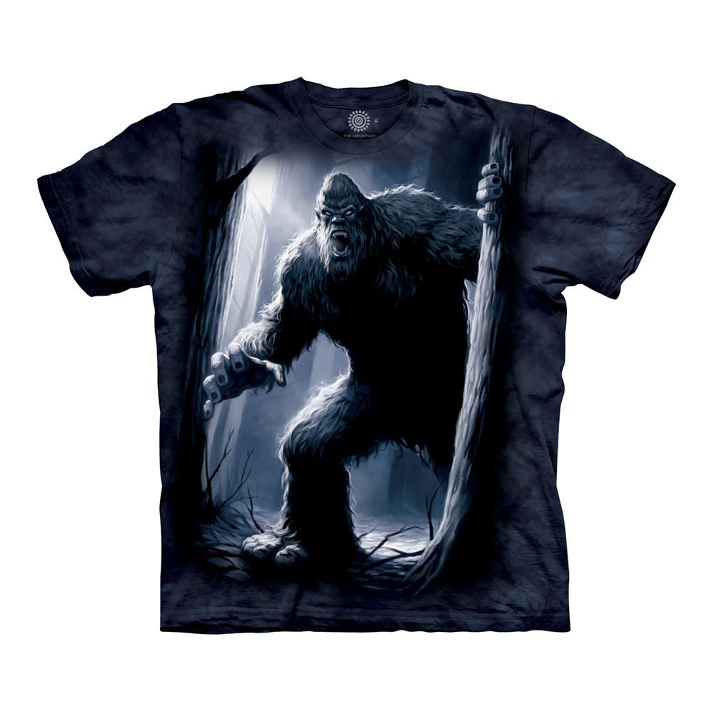 The Mountain Sasquatch Bigfoot Adult Unisex T-Shirt Unisex T-Shirt M