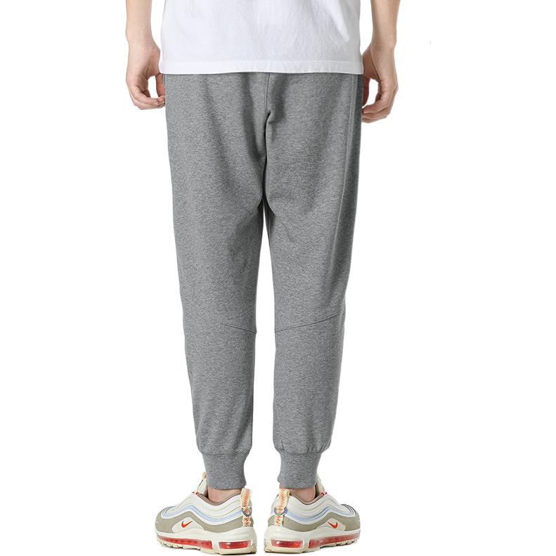 Jordan FW22 Solid Color Logo Print Joggers With Elastic Waist Men Bottoms Grey DQ7333-091