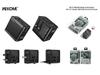 WEKOME Vip 30W Universeller Reiseadapter für EU, UK, USA, 1200W Direktstecker