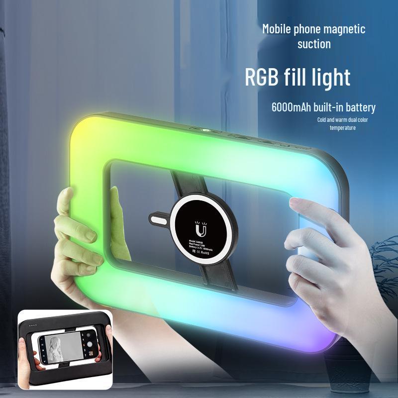 8VLOGLITE WS4RGB Handheld Magnetisches Outdoor Foto- & Videolicht