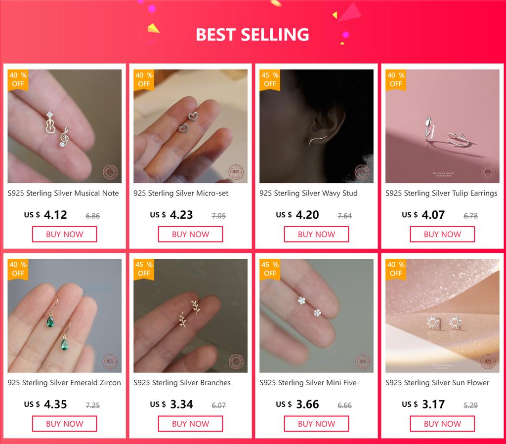 S925 Sterling Silver Star and Moon Earrings for Women Girl Cute Asymmetric Super Mini Stud Earrings Korean Fashion Jewelry Gifts