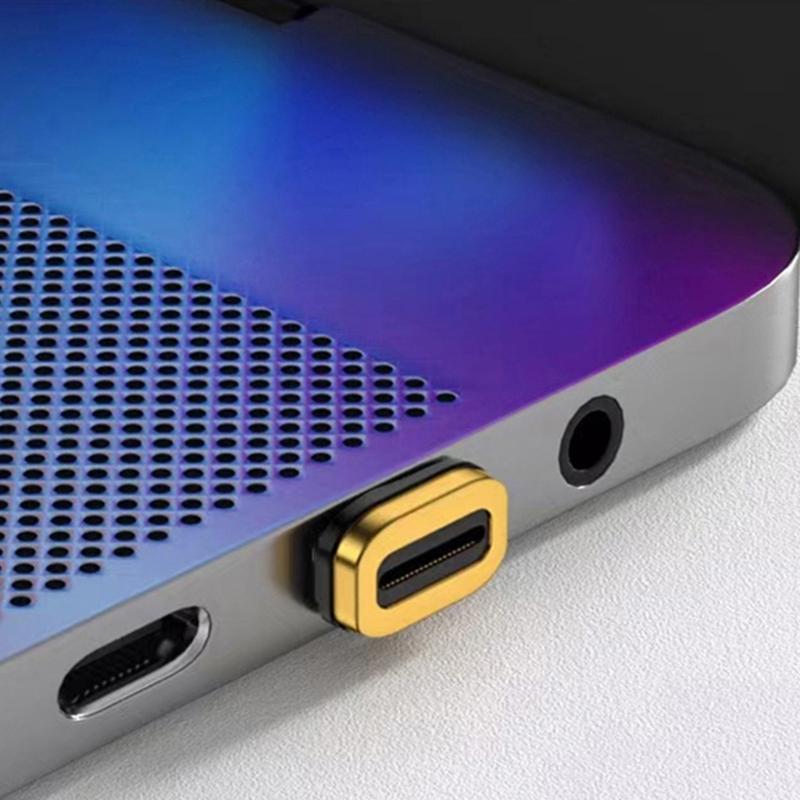 USB-C Adapter PD 100W Type-C to USB C Fast Charging Converter USB 4.0 40Gbps Type-C Extender Connector Right Angled