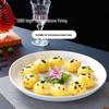 Yongduo 10-inch Nordic Enamel Serving Plate