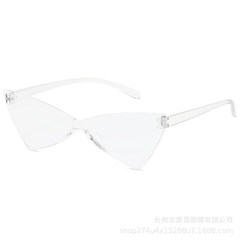 Personality Butterfly Frame Sunglasses Trendy Street-Style Candy-Colored European and American Cross-Border Glasses KJ135