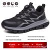 Four-Season Steel Toe Safety Work Shoes, Anti-Smash & Anti-Puncture, Breathable, Lightweight, Comfortable, with Rotating Button.