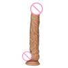 Silicone Double-layer Hardness Realistic Large Fake Penis Female Masturbator Sexual Product